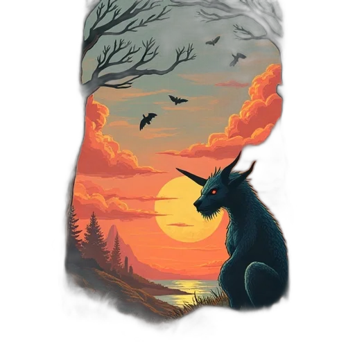 dragon, creature, animal, hat transparent PNG cut-out