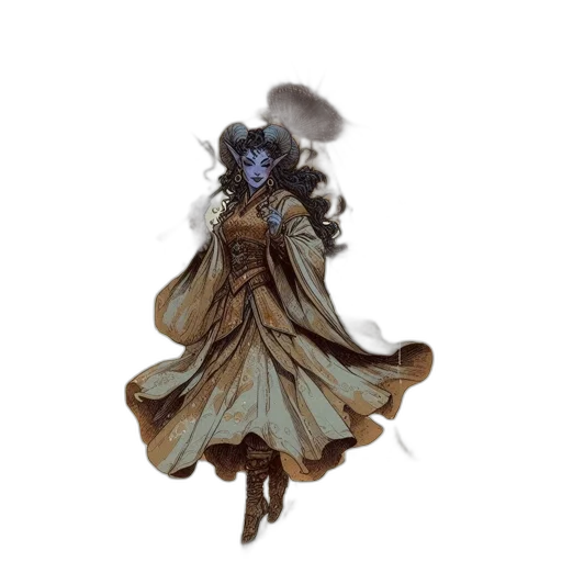 mask, dress, jewelry, creature, concept art, fantasy art, 3d render, watercolor transparent PNG cut-out