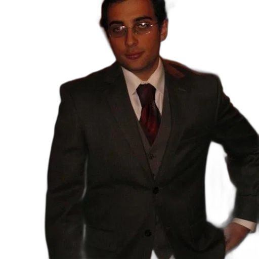 staff, jacket, face, robot transparent PNG cut-out