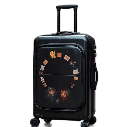 star, wars, hardside, travel, trolley, case transparent PNG cut-out