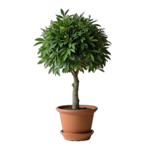 tree, crown, staff, flower, photorealistic, 3d render, concept art, bonia transparent PNG cut-out