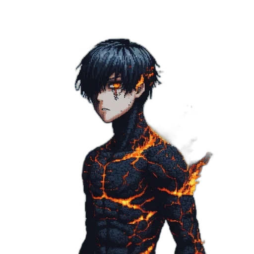 dragon, jacket, mask, creature, concept art, fantasy art, comic book art, pixel art transparent PNG cut-out