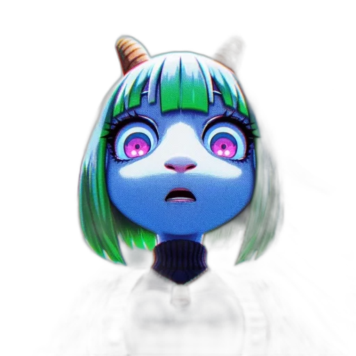 mask, robot, creature, face, 3d render, concept art, anime, fantasy art transparent PNG cut-out