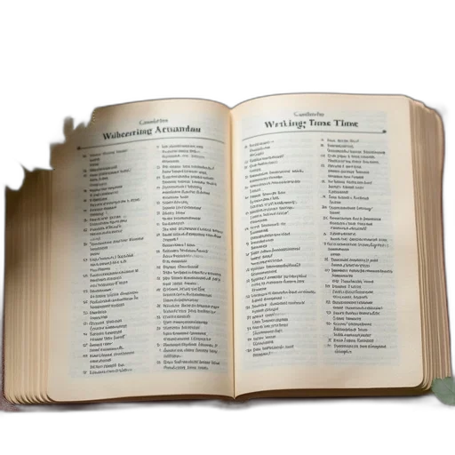 table, corresponding, reading, time transparent PNG cut-out