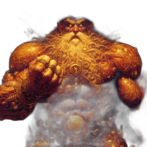 creature, concept art, fantasy art, comic book art, photorealistic, imposing, figure, possibly transparent PNG cut-out