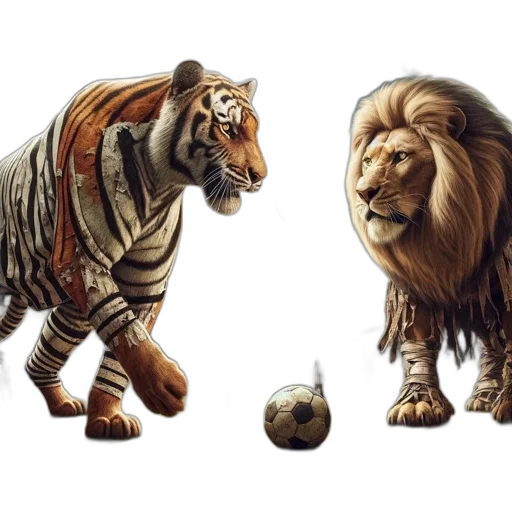 animal, concept art, fantasy art, photorealistic, 3d render, unusual, scene, features transparent PNG cut-out