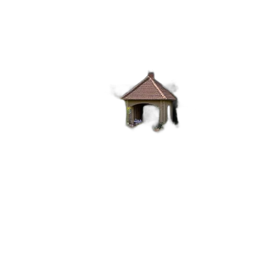 building, furniture, umbrella, staff transparent PNG cut-out