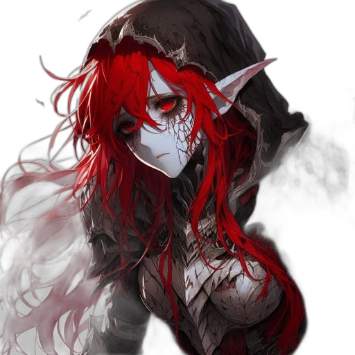 mask, face, staff, dragon, fantasy art, concept art, pixel art, anime transparent PNG cut-out