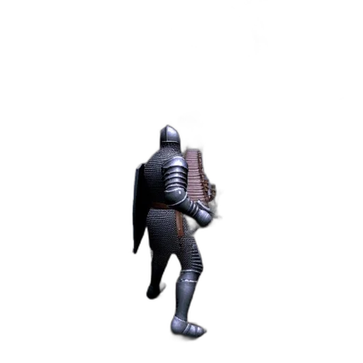 robot, weapon, staff, creature, 3d render, concept art, pixel art, vaporwave transparent PNG cut-out
