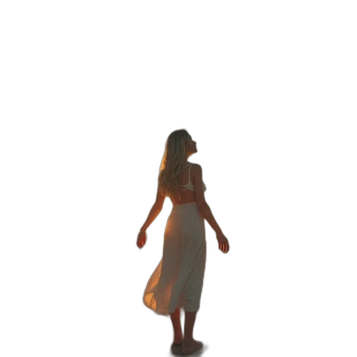 dress, robot, creature, staff, 3d render, concept art, pixel art, photorealistic transparent PNG cut-out