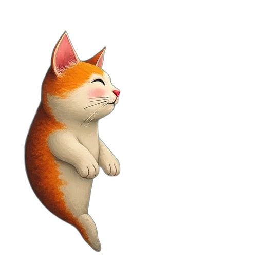animal, staff, 3d render, concept art transparent PNG cut-out