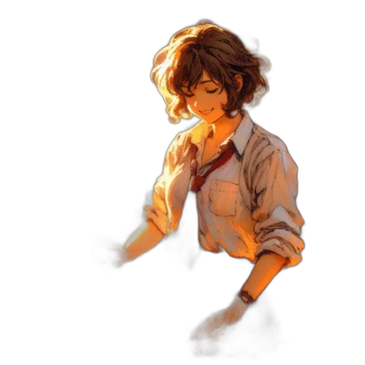 staff, face, hair, weapon, concept art, watercolor, oil painting, pixel art transparent PNG cut-out