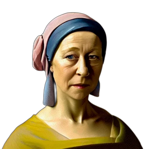 face, hat, staff, mask transparent PNG cut-out