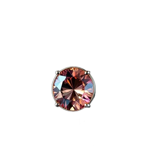 jewelry, crown, flower, 3d render, close-up, necklace, large, round transparent PNG cut-out