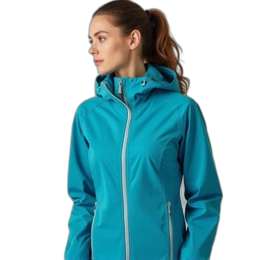 jacket, blue, regatta, lightweight transparent PNG cut-out