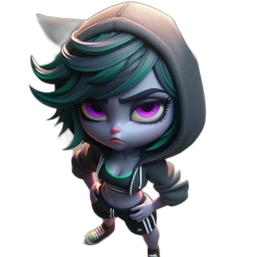 staff, concept art, fantasy art, 3d render, pixel art, green, dark, animated transparent PNG cut-out