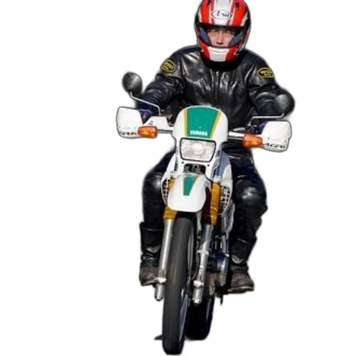 photorealistic, concept art, person, wearing, red, white, helmet, rides transparent PNG cut-out