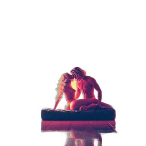 furniture, crown, concept art, photorealistic, 3d render, pixel art, neon lights, fire transparent PNG cut-out