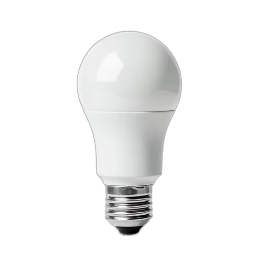 bottle, 3d render, photorealistic, white, light, bulb, smooth, surface transparent PNG cut-out