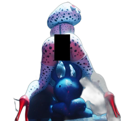 crown, umbrella, hat, dress, concept art, 3d render, vaporwave, photorealistic transparent PNG cut-out