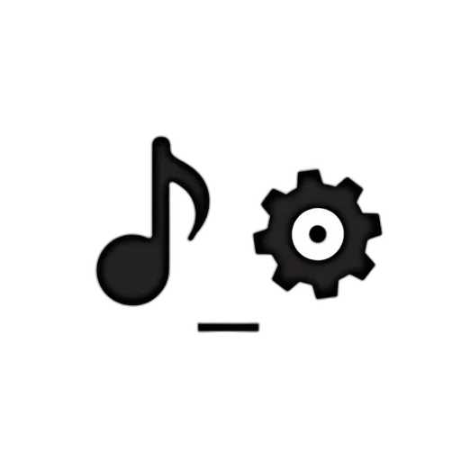 robot, weapon, pixel art, stylized, image, featuring, black, white transparent PNG cut-out