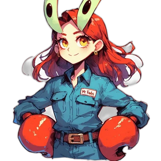 staff, jacket, hat, weapon, anime, watercolor, concept art, pixel art transparent PNG cut-out