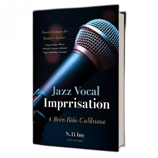 second, image, close-up, jazz, vocalist, microphone, dark, background transparent PNG cut-out