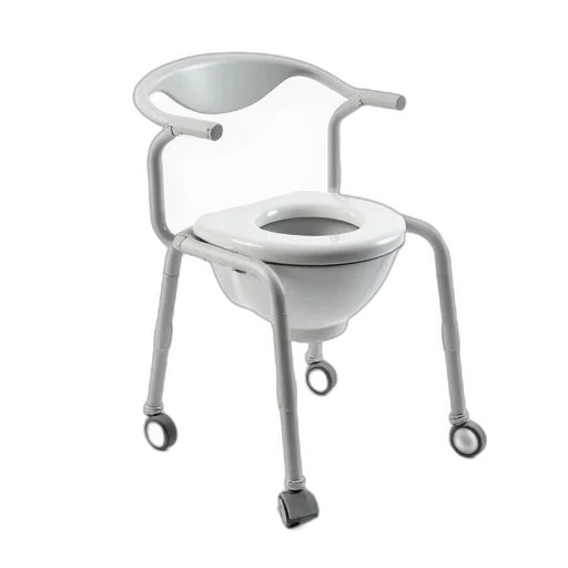 furniture, robot, 3d render, modern, white, foldable, toilet, seat transparent PNG cut-out