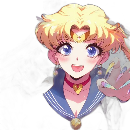 staff, anime, pixel art, vaporwave, concept art, animated, character, sporting transparent PNG cut-out