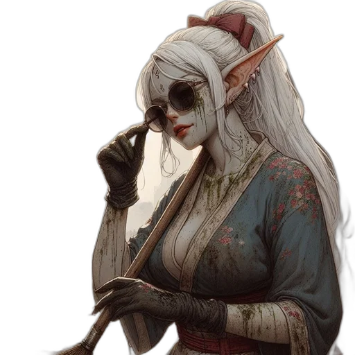 staff, face, mask, weapon, fantasy art, concept art, pixel art, watercolor transparent PNG cut-out
