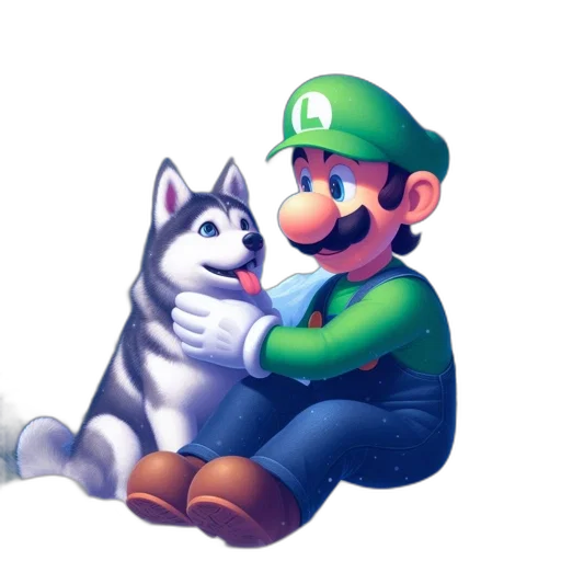 animal, pixel art, concept art, watercolor, 3d render, green, monochrome, blue transparent PNG cut-out