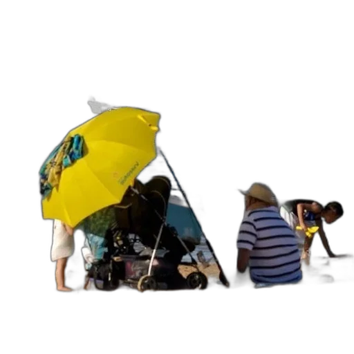 umbrella, hat, staff, animal, 3d render, concept art, photorealistic, rain transparent PNG cut-out