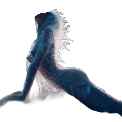 hair, creature, dress, dragon, concept art, photorealistic, fantasy art, 3d render transparent PNG cut-out