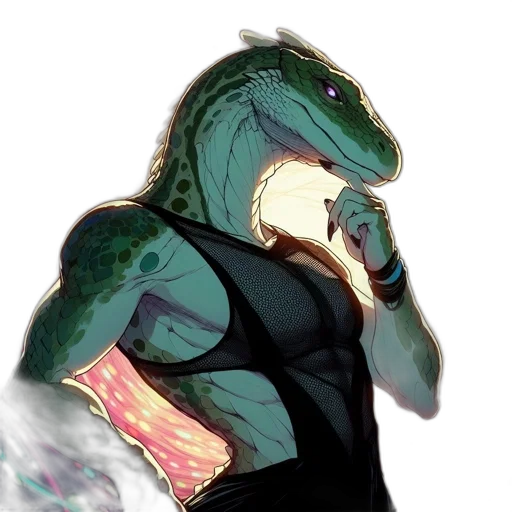 dragon, creature, animal, mask, concept art, vaporwave, pixel art, fantasy art transparent PNG cut-out