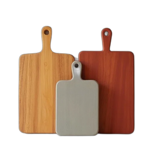 furniture, jewelry, 3d render, earth tones, cutting, board, chopping, boards transparent PNG cut-out