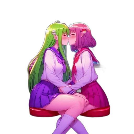 furniture, crown, pixel art, anime, vaporwave, concept art, neon lights, outer space transparent PNG cut-out