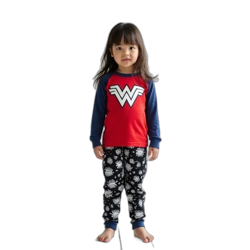 young, girl, standing, barefoot, room, white, floor, wearing transparent PNG cut-out