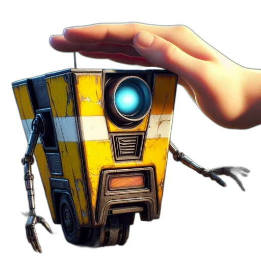 robot, weapon, face, staff, concept art, 3d render, photorealistic, cyberpunk transparent PNG cut-out
