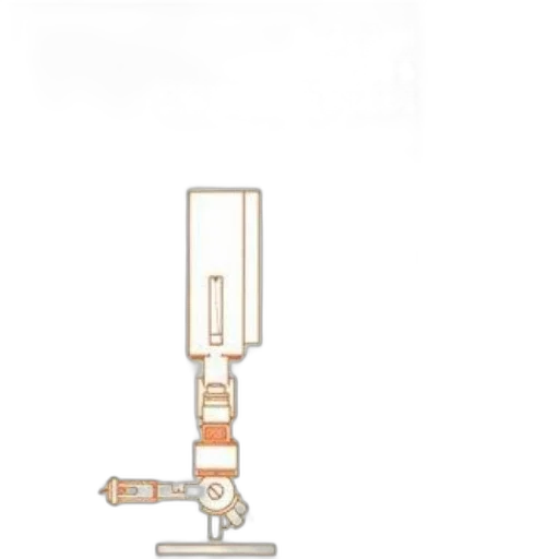 staff, jewelry, weapon, robot, concept art, 3d render, pixel art, cover transparent PNG cut-out
