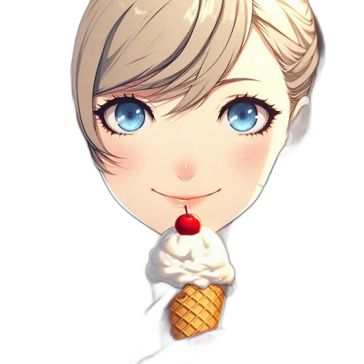 staff, crown, face, food, pixel art, anime, cartoon, concept art transparent PNG cut-out