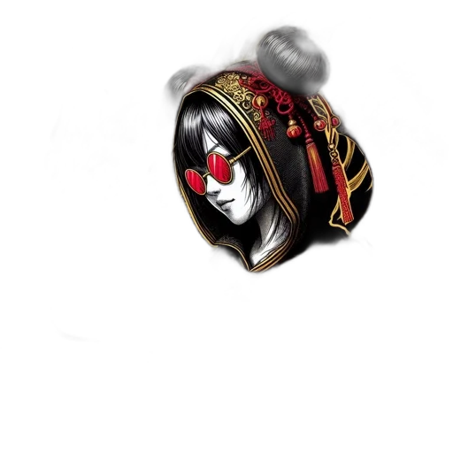 jewelry, mask, crown, hat, concept art, fantasy art, comic book art, anime transparent PNG cut-out