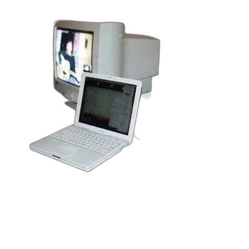 robot, staff, furniture, face, 3d render, two, white, laptops transparent PNG cut-out