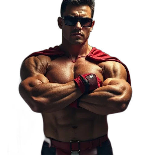 comic book art, 3d render, concept art, photorealistic transparent PNG cut-out