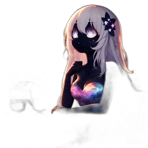 creature, mask, dress, robot, pixel art, concept art, watercolor, anime transparent PNG cut-out