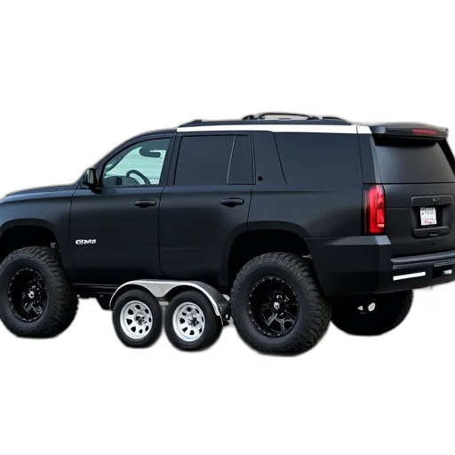 car, black, suv, white, roof, parked, front, building transparent PNG cut-out