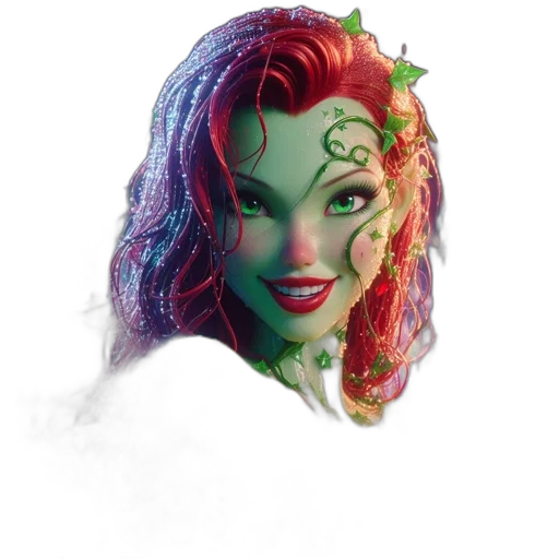 face, mask, creature, fantasy art, concept art, comic book art, 3d render, outer space transparent PNG cut-out