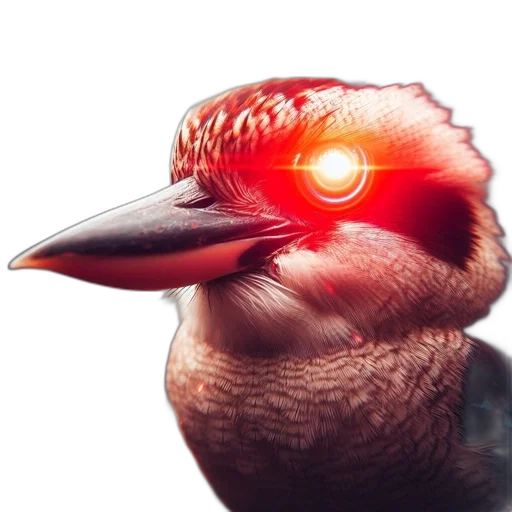 animal, creature, robot, face, photorealistic, 3d render, concept art, cyberpunk transparent PNG cut-out