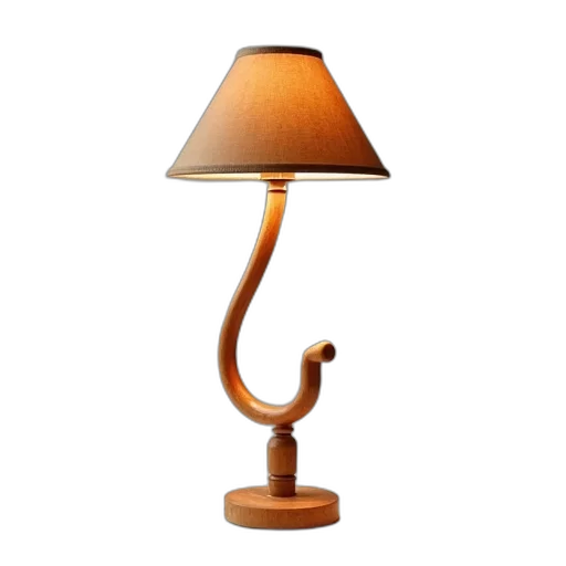 furniture, hat, staff, animal, 3d render, photorealistic, earth tones, wooden transparent PNG cut-out