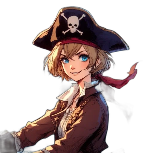 staff, hat, weapon, face, anime, cartoon, pixel art, concept art transparent PNG cut-out
