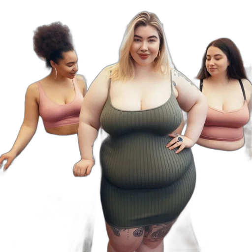 dress, creature, 3d render, concept art, photorealistic, pastel, three, women transparent PNG cut-out